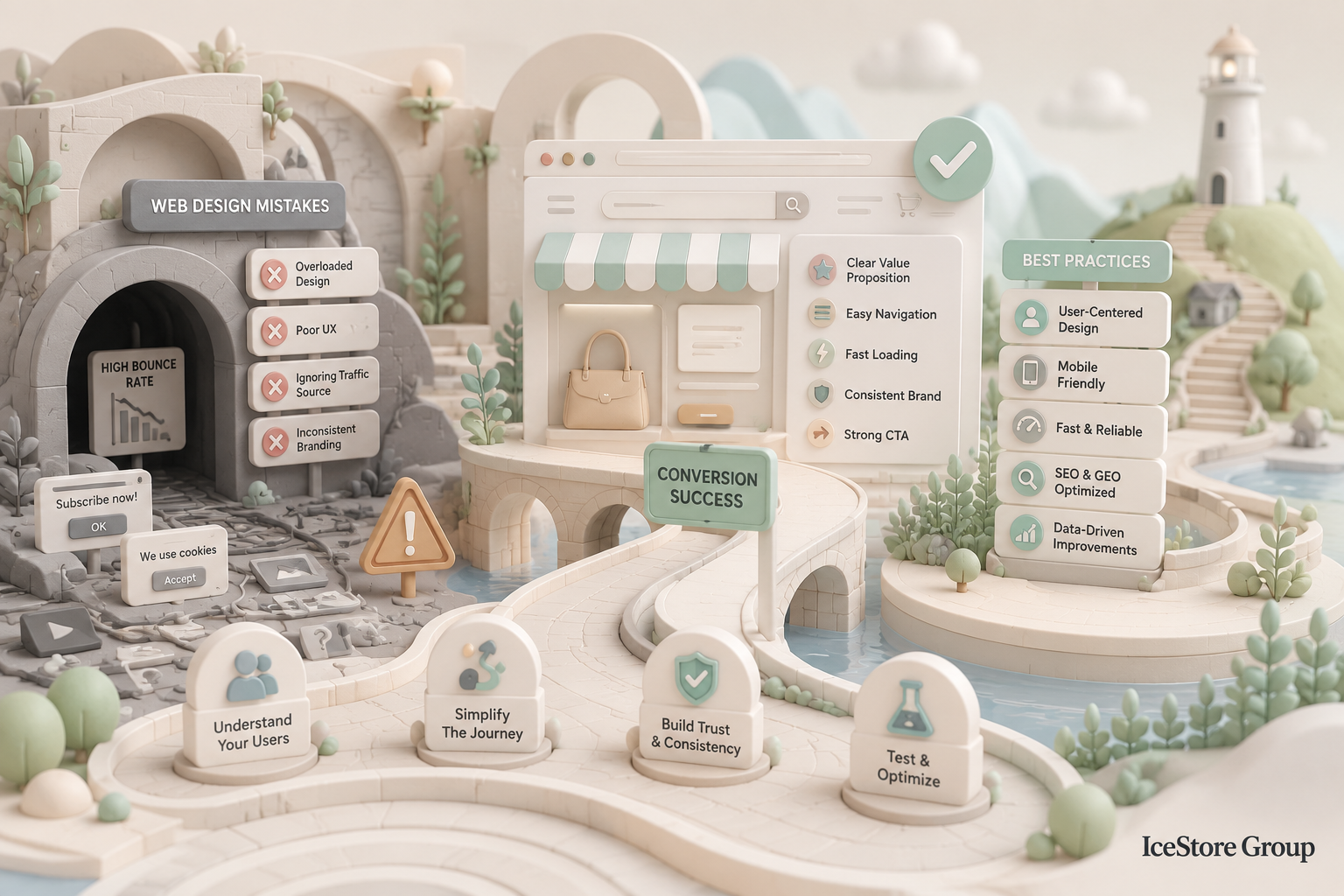 eCommerce Web Design Mistakes: How to Avoid Failures