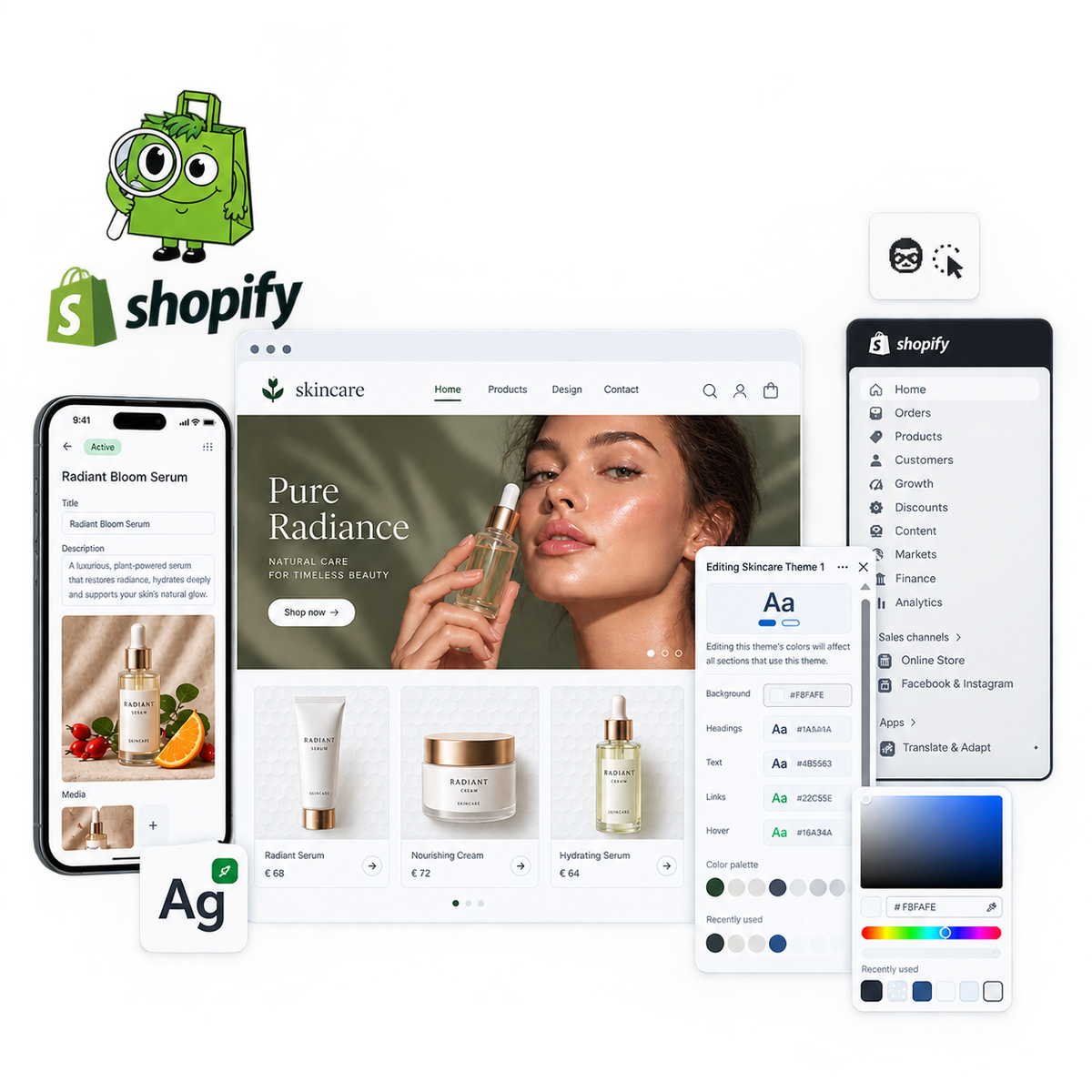 Запуск Shopify-магазина под ключ