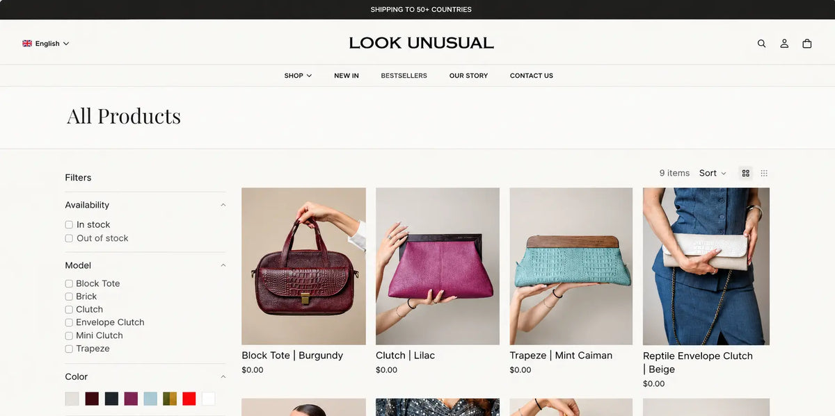 An Online Store Built Around Individuality